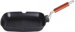 Wonderchef Caesar Grill Grill Pan 24 cm diameter(Aluminium, Non-stick, Induction Bottom)