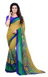 Anand Sarees Georgette Saree With Blouse Piece (1341_Multicolor_Free Size)