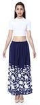 Navy Blue Garden Skirt
