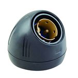 Lisha Game Angle Bulb Holder (Gun Grey)