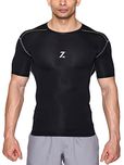 Azani Original Series Half Sleeve Compression Tops - Black - S
