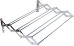 TNC SS FOLDABLE 5 PIPES 2.5 FEET MINIMISER Stainless Steel Wall Cloth Dryer Stand(White)