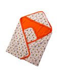 Mee Mee Baby Warm Wrapper with Hood (Orange)