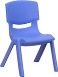 Arihant Furnitures House Strong And Sturdy Durable Kids Plastic Chair (Small) (Blue)