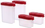 Tupperware Modular Spice Shakers Set, Set of 4 (128)