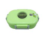 Shopaholic Attractive Green Stainless Steel Lunch Box For Kids-6951