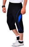VEGO Black Cotton Dual Zipper Pocket Three Fourth(HC-444-BLACK-38)