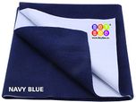 Bey Bee Quick Dry Waterproof Bed Protector - Medium (Dark Blue)