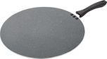 Super Classic Non-Stick Aluminium Flat Dosa Tawa Set, 3-Pieces, Grey (Grey Marble Flat Flat Dosa Tawa 360 MM)