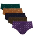 Dixcy Josh Premium Printed Panties Pack of 5 (Size :100)