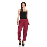 Legis Cotton Lycra Maroon Harem Paints