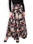 Trend Arrest Women Floral Print Palazzo Pants (Small)