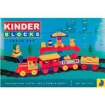Peacock- Kinder Blocks Senior Train Set