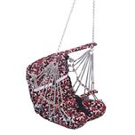 A & E Comfortable Multi Color Cotton Swing for Kids babys toddler childrens folding and washable 4 - 10 years