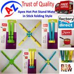 Apex Stick Hot mate / Hot Pot stand / Hot Plate Stand/Pot Holder ( Pack Of Three ) By A To Z Sales- AZ5076