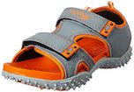 Footfun (from Liberty) Unisex Dark Grey Fashion Sandals - 3 UK/India (36 EU)