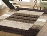 Global Home Brand New Hand Loom Modern 5D Shaggy Rugs And Carpets For Living Room, Hall