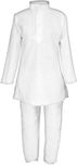 JBN Creation Boys Festive & Party Kurta and Pyjama Set(White Pack of 1)