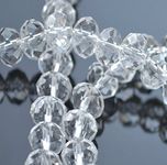 Crystal swarovski shiny clear jewelry making beads