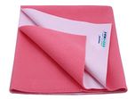 Newnik Cozymat Soft, Water-Proof & Reusable Mat (Size: 140cm X 100cm) Salmon Rose, Large