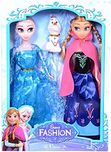Wish Key Frozen Princess Sisters Anna & Elsa With Snow Olaf
