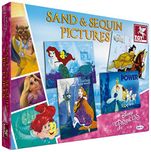 Toy Kraft Disney Princess Sand and Sequin Craft, Multi Color