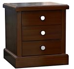 Mubell French Connlin Bedside Table With Three Drawers
