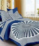 Naiwal Fashion Cotton Double Bed Cover(Multicolor, 1 Double Bed Cover With 2 Pillow Covers)