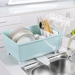 House Of Quirk Utensil Wash & Drying Rack With Drainboard