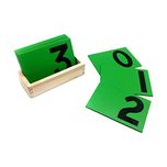 Skola Toys Sandpaper Numbers - Trace the Numerals