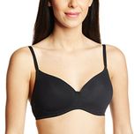 Hanes Softcup Wirefree Bra (G705_Black_34B)