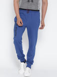 John Players Blue Printed Detail Track Pants