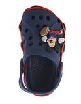 Kiinkaa Kids Unisex Clogs with Charactors Band Sling-Back Closure (Size: 28-29 for Age Group 4-5 Years Colour N-Blue)