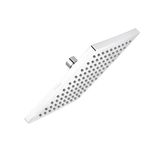 Hindware F160041CP Rain Shower 200mm Square with Rubbit Cleaning System with Chrome Finish