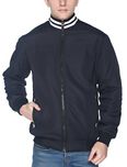 aarbee Mens Quilted Reversible Jacket (Navy, Large)