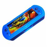 Pawan plastic kids best quality big size tabllet blue multipurpose kids favouriate cartoon double sided school pencil box fir boys & girls (large)