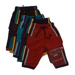 Mysilk Saree Boys Cotton 3/4th Phant Combo (34thpocket7_Multicolor_6-7 Years)
