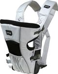 LuvLap Baby Carrier Blossom Baby Carrier(Grey)