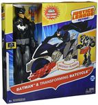 Justice League Action Batman and Transforming Batcycle