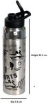 Dynore Insulated Hot & Cold water 900 ml Bottle(Pack of 1, Steel/Chrome)