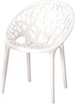 Nilkamal Plastic Living Room Chair(Finish Color - White)