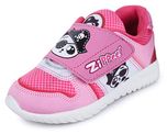 TRASE Zippie-P Pink Kids Sports Shoes for Boys-Girls-6C IND/UK