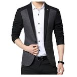 Beetle New Men Blazer Cotton Coat Slim Fit XXL Size