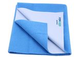 Newnik Cozymat Soft, Water-Proof & Reusable Mat (Size: 70cm X 50cm) Firoza, Small