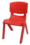 Arihant Furnitures House Strong And Durable Kids Plastic Chair (Small , Red)