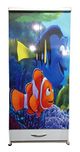 Bigsmile Enterprises Kids Wardrobe - Fundoo Fish (5.5Ft X 2.5Ft_White)