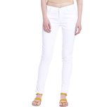 Broadstar Women Denim White Jeans-32