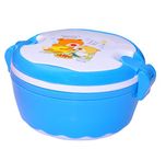 Cartoon Characters Lunch Box Naughty Bear Kids Containers Lunch Box Or Snacks Box (Blue)