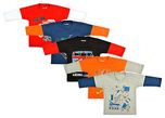 Kuchipoo Kids Cotton T-Shirt - Pack of 5 (Multicolour, 6-7 Years)