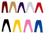 IndiWeaves Girls Super Soft Cotton Leggings (Set of -9)_Size : 3-5 Years